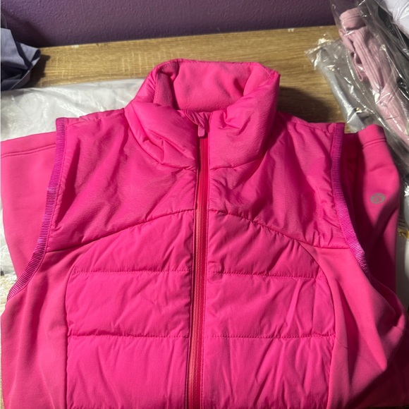 Lululemon Athletica Hot Pink Quilted Vest - Picture 7 of 12